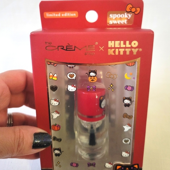 Hello Kitty Spooky Sweet Nail Decal Set. 50 Cute Decals + Clear Polish - Picture 6 of 8